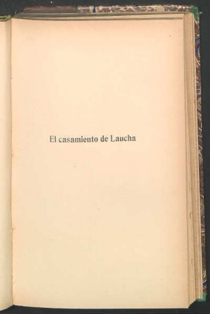 El casamiento de Laucha