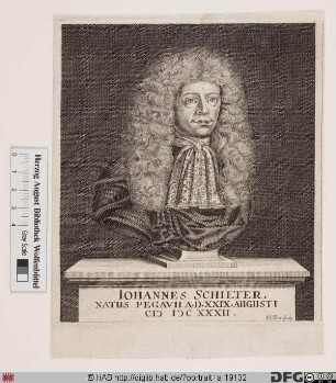Bildnis Johann Schilter d. J.