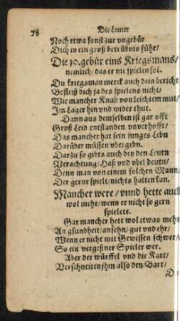 Die 10. gebür eins Kriegsmans ...