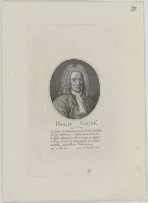Bildnis des Philip Naudé