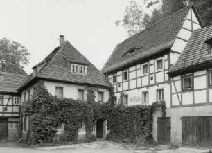 Rathen-Niederrathen, Alte oder Amselgrund- oder Böhmische Mühle, Sägemühle