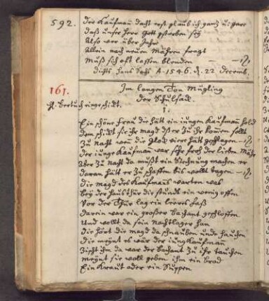 Der schulsack (20.06.1545); RSM 2S/1716f