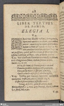 Liber Tertius De Ponto