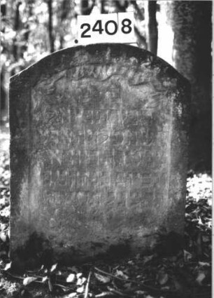 Grabstein 2408
