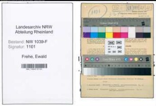 Entnazifizierung Ewald Frehe , geb. 01.06.1907 (Baubeamter)