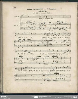 Duett: "Ombre chérie / Freundlicher Schatten"