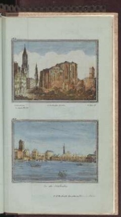 No. 3. Lilienstrasse - St. Jacobi Kiche. - St. Gertruden Kirche. - St. Petri Kirche. No. 4. Der alte Jungfernstieg.