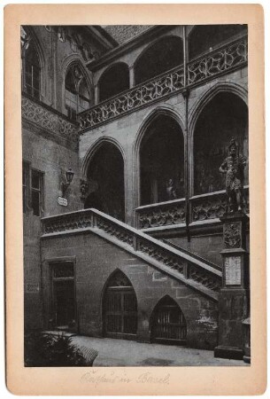 Rathaus, Basel: Detailansicht