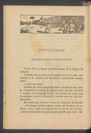 Capítulo CLXXVIII - Por gratitud y por justicia