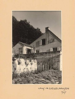 Haus Schlemmer, Heidelberg-Ziegelhausen: Terrasse
