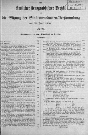 No. 24, 21. Juni 1906