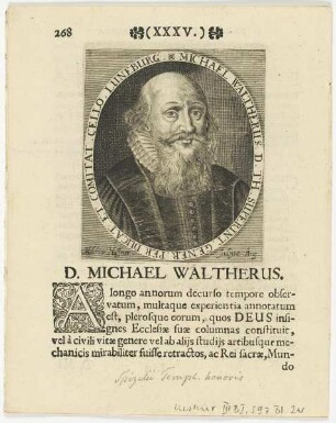 Bildnis des Michael Waltherus