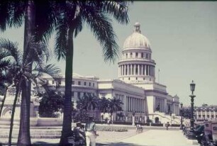 Reisefotos Kuba. Havanna. Kapitol (1926; E. R. Piedra)