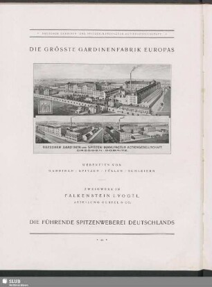 Dresdner Gardinen- Und Spitzen-Manufactur Actiengesellschaft