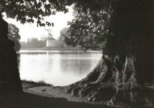 Oranienbaum-Wörlitz, Wörlitzer Park. Blick zum Vesta-Tempel