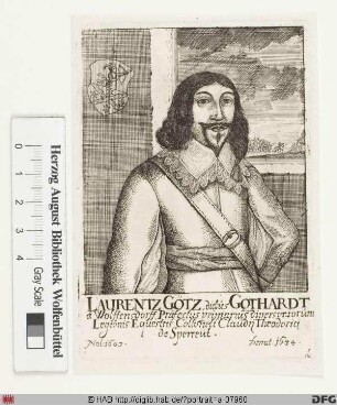 Bildnis Laurentz Götz, gen. Gotthardt von Wolffensdorff