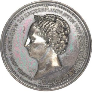 Maria Anna - Tod der Gemalin von Prinz Georg 1884