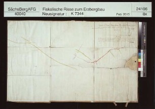 Gründonnerstag Stolln bei Schwarzenberg, Angabe eines Lichtloches