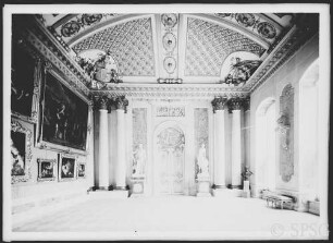 Potsdam, Park Sanssouci, Bildergalerie, Innenansicht.