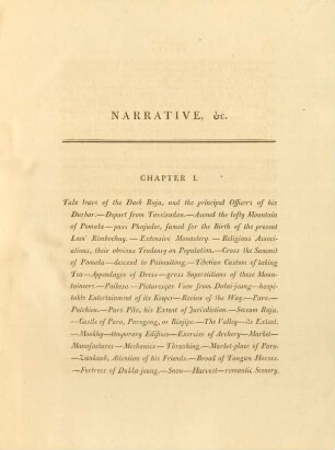 Chapter I. Take leave of the Daeh Raja, ...
