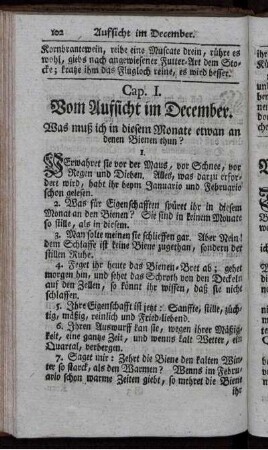 Vom Aufsicht im December.
