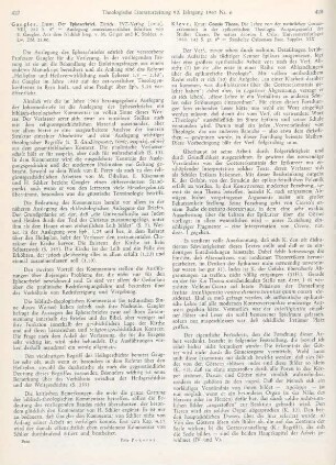 428-429 [Rezension] Kleve, Knut, Gnosis Theon