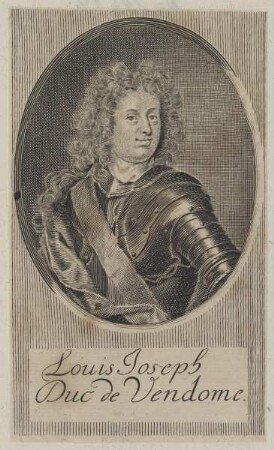 Bildnis des Louis Joseph de Bourbon, duc de Vendôme