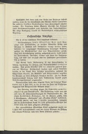 Oeffentliche Umzüge
