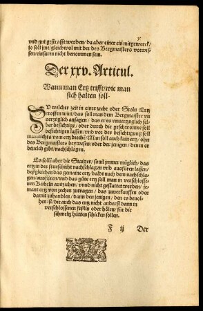 Der xxv. Articul.