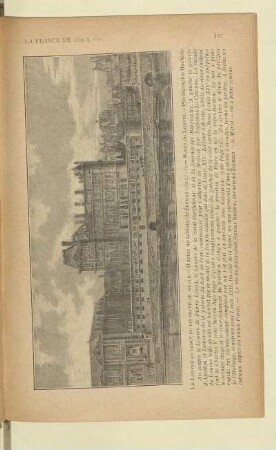 Le Louvre au début du dix-septième siècle. - D'après un tableau de Zeeman (1612? - ?). - Musée du Louvre. - Photographie Hachette