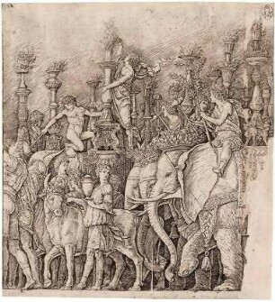 Der Triumph Cäsars: Die Elefanten