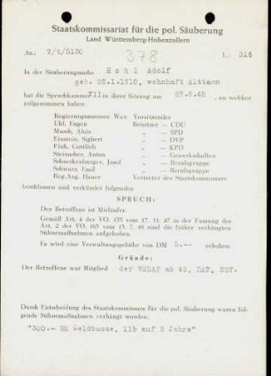 Hohl, Adolf