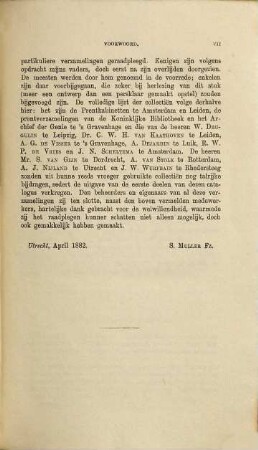 De Nederlandsche geschiedenis in platen : beredeneerde beschrijving van Nederlandsche historieplaten, zinneprenten en historische kaarten, 4. Supplement, aanhangsel en algemeen register