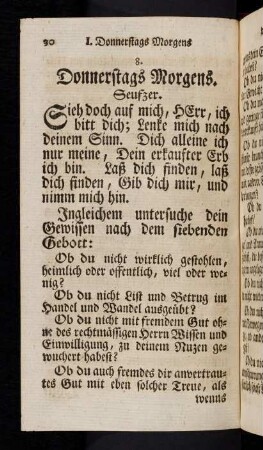 30-43, Donnerstag