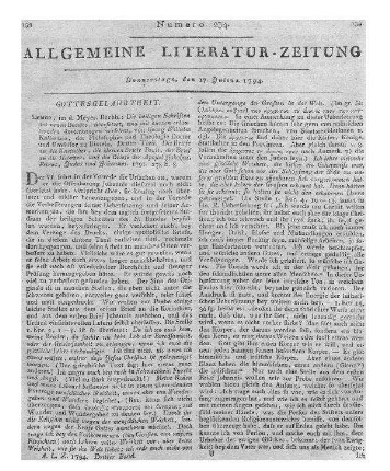 Heynatz, J. F.: Deutsche Sprachlehre zum Gebrauch der Schulen. 4. Aufl. Berlin: Mylius 1790