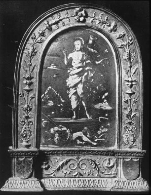 Bologna, Auferstehung Christi, Paxtafel, Niello-Technik, Pinacoteca Nazionale ?; Francia, Francesco
