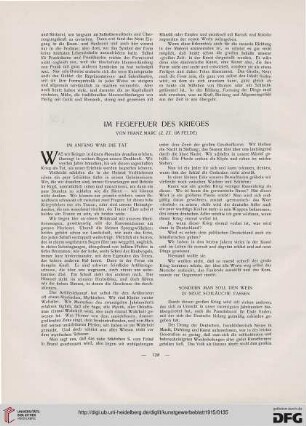 Im Fegefeuer des Krieges