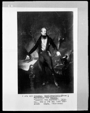 Bildnis des Generalleutnants Friedrich Leyßer (1772-1842)