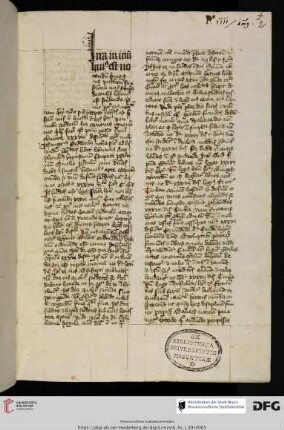 Vincentius Gruner (?), Glossa super Adam Teutonici Summulam de Summa Raimundi