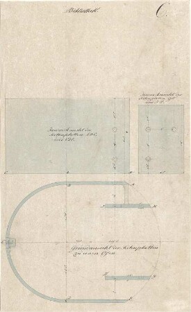 Gärtner, Friedrich von; München, Ludwigstr.; Staatsbibliothek - Seitenplatten zu einem Ofen (Ansichten)