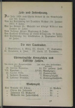 Zeit- und Festrechnung