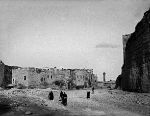 Aleppo, Straßenbild an der Hauptstraße