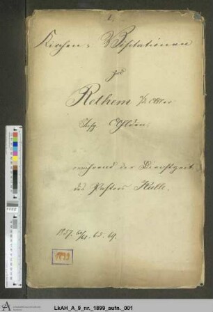 Rethem: Visitationsakten