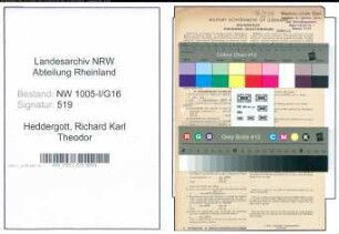Entnazifizierung Richard Karl Theodor Heddergott , geb. 02.04.1921 (Vermessungstechniker)