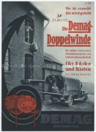 Sie ist erprobt / Sie wird gelobt / Die Demag-Doppelwinde