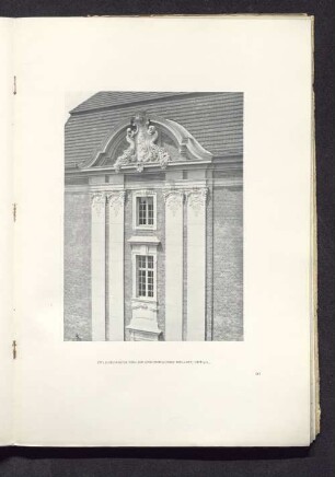 Pflegerhaus des Krankenhauses Moabit, Detail.