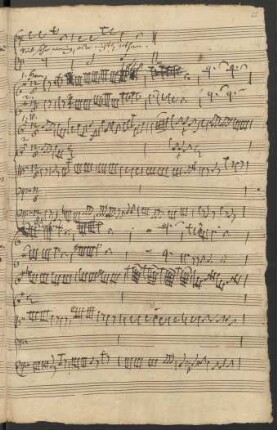 [13. Aria (B²):] Sachte nur, verwegnes Pochen