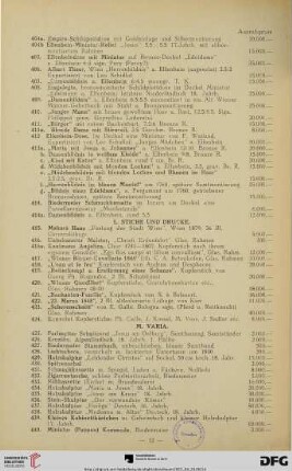 L. Stiche und Drucke (Nr. 415-424)