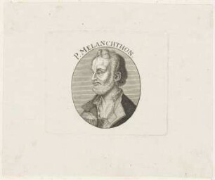 Bildnis des P. Melanchthon