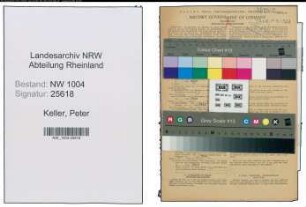 Entnazifizierung Peter Keller , geb. 24.03.1886 (Verw.Angestellter)